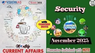 Security | Vision IAS November 2025 | UPSC 2026 GS Paper 3 Current Affairs