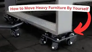 🏠 Move 1500 lbs Alone?! | KEDSUM Professional Furniture Mover Tool Set Review 💪🛋️