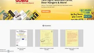GoBig Printing & Direct Mail Center for Real Estate Investors