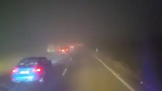Very Dangerous Dense Fog | Zero Visibility Driving #truck  #vilogs