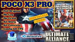 DOWNLOAD GAME MARVEL ULTIMATE ALLIANCE PS2 AETHERSX2 BIKIN NOSTALGIA PARAH FULL OFFLINE CONFIG 60FPS