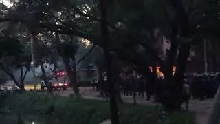 Savar JU Police Clash Footag2
