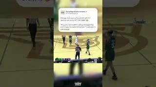 Невероятно безумная концовка в матче Chocago State-Stonehill 😳