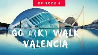 GO 4 WALK in Valencia, Spain , famous monuments of Ciudad de las Artes y las Ciencias