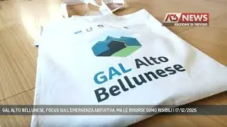 GAL ALTO BELLUNESE, FOCUS SULL'EMERGENZA ABITATIVA. MA LE RISORSE SONO RISIBILI | 17/12/2025