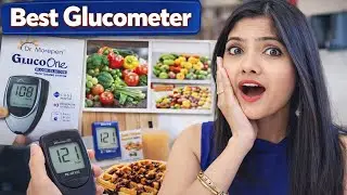 Dr Morepen Glucose Monitor ( bg.03) | Best Glucometer India | Control d Blood Glucose Monitor