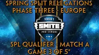 SPL, сезон 3, матчи плей-офф, европейская неделя 4 &mdash; матч A (игра 3 из 5) [технические проблемы, игры 1 и 2 не состоялись]