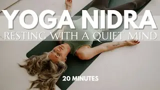 Yoga Nidra for a Calm and Quiet Mind | 20 Min Yoga Nidra Meditation | Ocean Wave Sounds