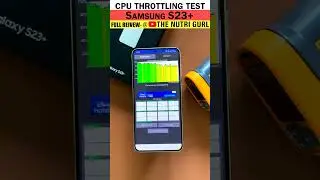 Samsung S23 + CPU THROTTLING TEST