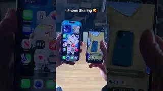 Android против iPhone в обмене фотографиями и видео 🤯 #iphone #android #airdrop #fyp #apple