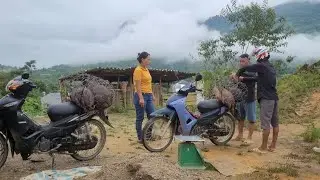 at home and they pig out and feed the pig take the soil out of the beer can