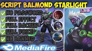 Script Balmond Starlight No Password! | Full Effect | Mobile Legend