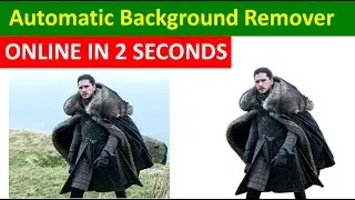 ONLINE - remove photo background without photoshop | automatic photo background remover website
