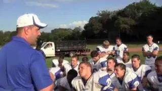 Riverhead Blue Waves vs East Islip Redmen, Sept 10, 2011