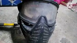 Airsoft mask linisin....