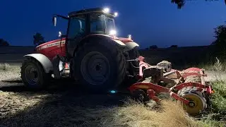 Massey Ferguson 6495 & Vaderstad Carrier Uprawa pod rzepak 2019/ Kula