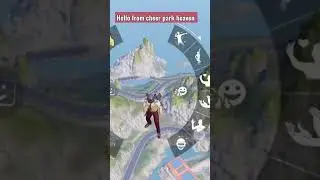HELLO FROM CHEER PARK #cheer park glitch tricks #pubgmobilecheerpark #shorts