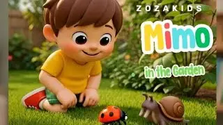 Mimo in the Home Garden 🌿 | Calm Outdoor Play for Kids