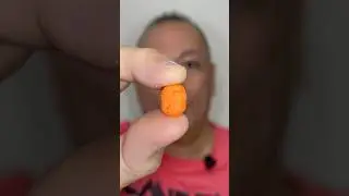 👂ASMR NERDS CANDY BIG CHEWY ORANGE FLAVOR EATING SOUNDS👂#shorts #asmr