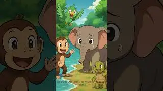 ELLIE the elephant #kids #anime #elephant #ellie #funny #story