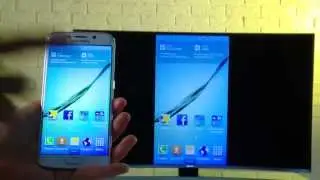 Смартфон на экране SUHD TV - Screen Mirroring 📺📱