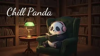 Chill Panda 🐼 | Study Lofi Beats 📚 Calm Library Ambience & Relaxing Music