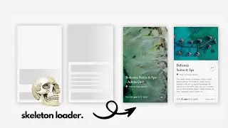 Create Skeleton Loading Using HTML CSS & JS
