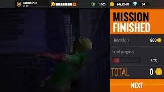 Sniper 3d assassin Halloween event 6 to 10