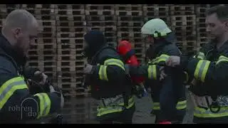 &Uuml;bung der FFW Rohrendorf