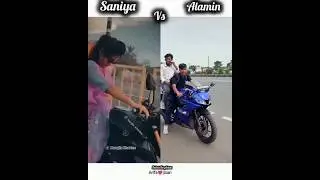Saniya Vs Alamin who are Best #shortvideo #likeandsubscribe