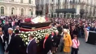 URNA DON BOSCO SICILIA, CATANIA arrivo PIAZZA UNIVERSIT&Agrave;