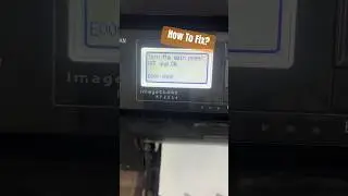 Canon Printer Turn the main power off and on E000-0000 error