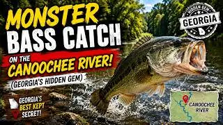 🎣 Monster Bass Catch on the Canoochee River! (Georgia&rsquo;s Hidden Gem)