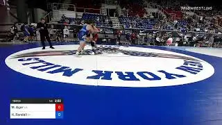 182 Lbs Round Of 128 - Michael Ager, Washington Vs Hunter Randall, Ohio D622