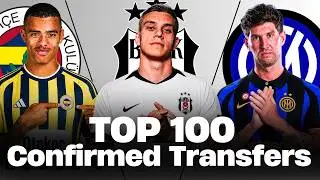 🚨 TOP 100 CONFIRMED SUMMER TRANSFERS 2026! 🚨🔥 ft. Yan Diomande, Stones, Morgan Rogers... etc