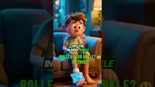 Ankle Sprain First Aid😫🦶| Remember RICE!!! #shorts #nursingshorts #rice