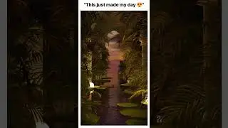 Secret velvet oasis 🌴🌴... @james_films #3d #blender #nature #island #peace