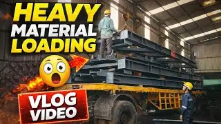 Heavy Material Loading New Vlog 😍