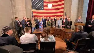 LB77 Signing Ceremony