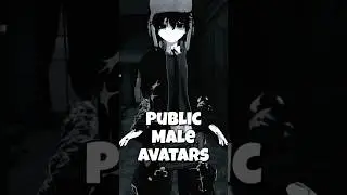 Free Public Male Avatars #vrchat #vrchatavatars