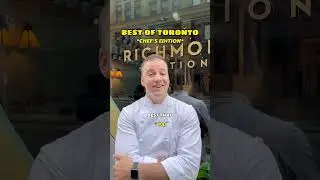 Лучшее в Торонто *Издание от шеф-повара* с Уиллом Крески из Richmond Station #toronto #bestoftoronto