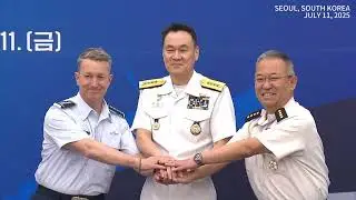 Top military officials from South Korea, US, and Japan meet in Seoul