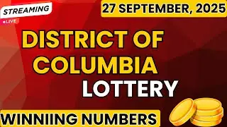 District of Columbia Midday Lottery Results For - 27 Sep, 2025 - DC-2 - DC-3 - DC-4 - DC-5