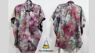 Tie Dye Design:  Watercolor Scrunch