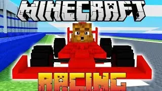 Minecraft PE : Car Racing With Addon and Map!!