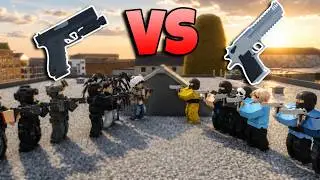 NEW DESERT EAGLE vs. GLOCK 17 DUEL in NOTRUF HAMBURG | Notruf Hamburg ROBLOX English