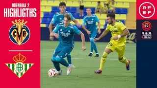 Resumen #PrimeraFederación | Villarreal B 2-2 Betis Deportivo | Jornada 2 | Temporada 2024/2025