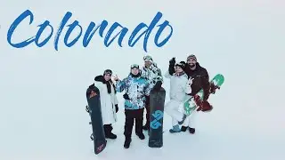 Colorado VLOG // Winter Park// Первый раз на сноуборде