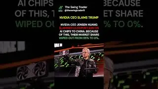 NVIDIA CEO SLAMS DONALD TRUMP...#NVIDIA #trumpnews #stockmarketindia #nsestocks