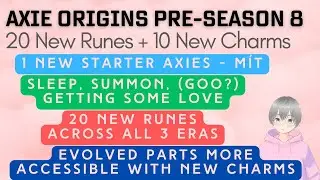 Key Balance Changes coming in Pre-Season 8 of Axie Infinity: Origins